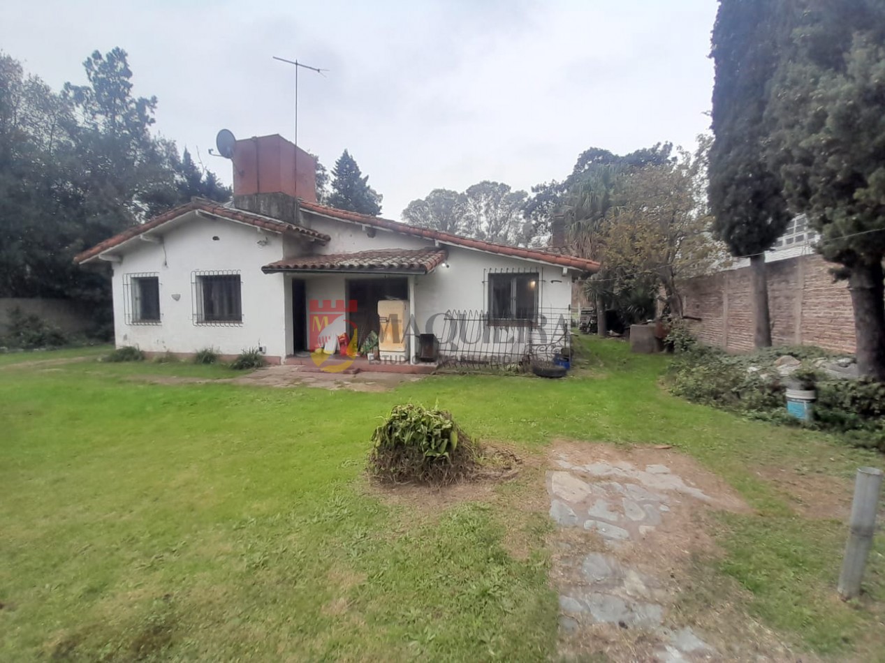 GALPON de 15x5 EN VENTA EN LOTE 20X55-ADEMAS TIENE IMPORTANTE VIVIENDA+QUINCHO+DPTO.DE 2AMB Y PQUE. C PILETA