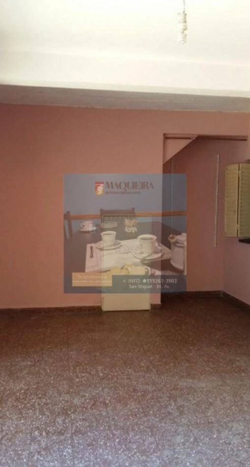 CASA EN VENTA-SAN MIGUEL-2 DORMITORIOS-LIVING Y AMPLIA COCINA COMEDOR