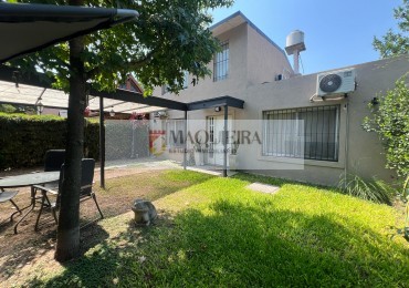 HERMOSA CASA EN VENTA EN PILAR-BARRIO ABIERTO LA ALBORADA DE 5 AMB CON PATIO -PARRILLA-PILETA Y COCHERA