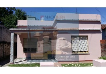 CASA EN VENTA-SAN MIGUEL-2 DORMITORIOS-LIVING Y AMPLIA COCINA COMEDOR